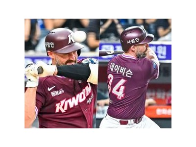 데이비슨 머리에 사구 맞고도 역전 2루타 터뜨려 팀 승리 이끌어